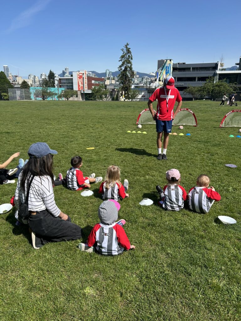 listening to the coaches instruction